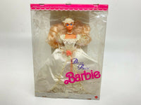 Vintage Dream Bride Barbie 1623 Doll In Satin & Lace Gown 1991 NIB