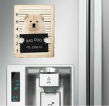 Chow Chow Mugshot Bad Dog Fridge refrigerator Car Magnet