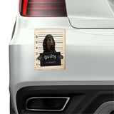 Gorden Setter Mugshot Bad Dog Fridge refrigerator Car Magnet