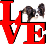 Papillons Love Park Cute Dog Fridge Refrigerator Car Magnet