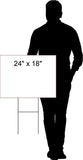 THANK YOU ESSENTIAL WORKERS FLAG O Yard Sign with Stand LAWN SIGN