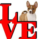 Basenji Love Park Cute Dog Fridge Refrigerator Car Magnet