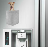 Greyhound pocket Fridge Car Magnet Bumper Sticker App size 4"x7"