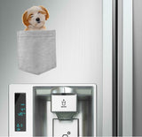 Tibetan Terrier Dog in pocket Fridge Car Magnet Bumper Sticker App size 4"x7"