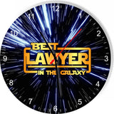 Best Lawyer in the Star Galaxy Wars Space Kitchen Living room Wall Clock
