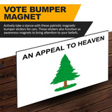 SET OF 3 An Appeal To Heaven American Flag Car MAGNET Magnetic Bumper Sticker