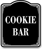 Cookie Bar BLACK Aluminum Composite Sign