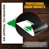 SET OF 3 An Appeal To Heaven American Flag Car MAGNET Magnetic Bumper Sticker