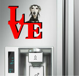 Saluki Cute Dog Fridge Refrigerator Car Magnet