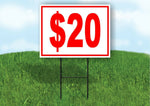 20 DOLLAR SALE Yard Sign Road with Stand LAWN SIGN