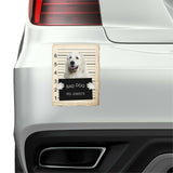 Great Pyrenees Mugshot Bad Dog Fridge refrigerator Car Magnet