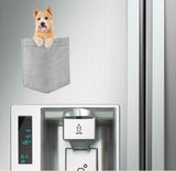 Norwich Terrier Dog in pocket Fridge Car Magnet Bumper Sticker App size 4"x7"