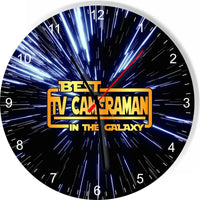 Best Tutor in the Star Galaxy Space Kitchen Living room Wall Clock