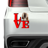 Afghan Hound Love Park Cute Dog Fridge Refrigerator Car Magnet
