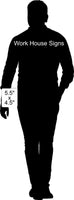 Giant Schnauzer Mugshot Bad Dog Fridge refrigerator Car Magnet