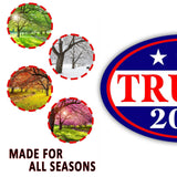 TRUMP car magnet Donald Trump President 2024 Magnetic Bumper Sticker 5.5"x3.5"