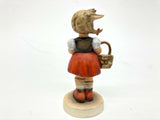 Goebel Hummel Figurine TMK6 #96 "Little Shopper" 4.75" Tall