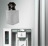 Lhasa Apso Dog in pocket Fridge Car Magnet Bumper Sticker App size 4"x7"