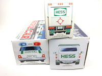 Lot Of 3 HESS Trucks  toy COLLECTION 1992, 1993, 2004