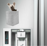 Chinese Crested Dog in pocket Fridge Car Magnet Bumper Sticker App size 4"x7"