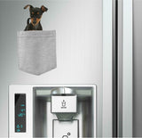 Miniature Pincher Dog in pocket Fridge Car Magnet Bumper Sticker App size 4"x7"