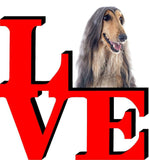 Afghan Hound Love Park Cute Dog Fridge Refrigerator Car Magnet