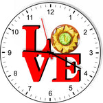I Love Nachos Love Park Funny Kitchen Living room Wall Clock