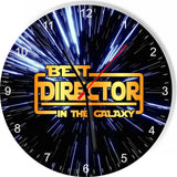 Best Director in the Star Galaxy Wars Space Kitchen Living room Wall Clock