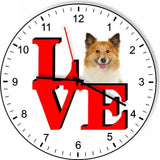 Ibizan Hound Cute Puppy Dog kitchen living room Wall Clock