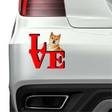 Shiba Inu Cute Dog Fridge Refrigerator Car Magnet