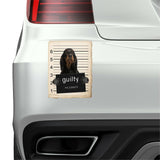 Gorden Setter Mugshot Bad Dog Fridge refrigerator Car Magnet