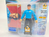 Lot of 2 1996 Star Trek Action Figures Playmates Chief Odo, Mister Spock NEW
