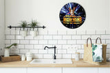 Best Ibizan Hound Dog Galaxy Wars Space Star Kitchen Livingroom Wall Clock
