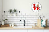 Fox Terrier Cute Puppy Dog kitchen living room Wall Clock