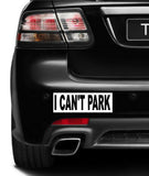Set of 4 prank magnetic bumper stickers magnets I PARK LIKE AN IDIOT SO GAY