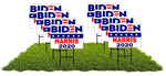 8 Pack BIDEN HARRIS 2020 JOE KAMALA BIDEN POLITICAL Yard Sign ROAD SIGN w stands