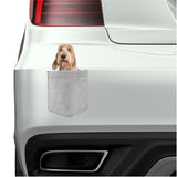 Petits Bassets Griffons  pocket Fridge Car Magnet Bumper Sticker App size 4"x7"