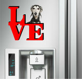 Saluki Cute Dog Fridge Refrigerator Car Magnet