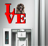 Leonberger Dog Love Park Dog Fridge Refrigerator Car Magnet