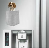 Welsh Springer Spaniel in pocket Fridge Car Magnet Bumper Sticker App size 4"x7"