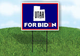 UTAH FOR BIDEN Yard Sign with Stand LAWN SIGN