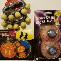 Halloween  MIX Spooky Eyes, Coasters & Skull heads Itm H-5 #6