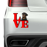 Rottweiler Cute Dog Fridge Refrigerator Car Magnet