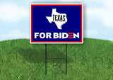 TEXAS FOR BIDEN Yard Sign with Stand LAWN SIGN