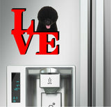 Portuguese Water Dog Park Cute Dog Fridge Refrigerator Car Magnet