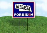 NEBRASKA FOR BIDEN Yard Sign with Stand LAWN SIGN