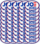 50 Car magnets Joe Biden for President 2020 Magnetic Bumper Sticker 5.5"x3.5"