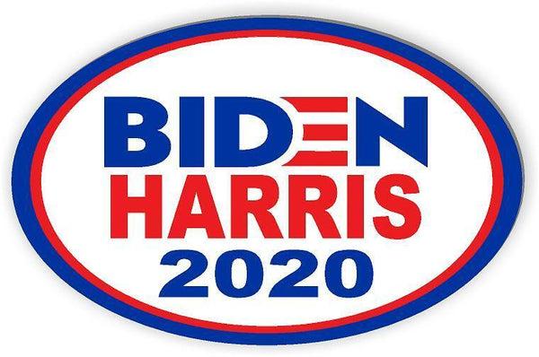 BIDEN HARRIS 2020 Car magnet for President 2020 Magnetic Bumper Sticker oval