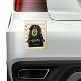 Tibetan Mastiff Mugshot Bad Dog Fridge refrigerator Car Magnet