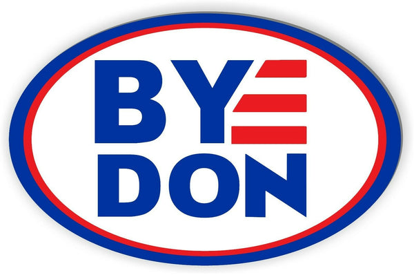 BYEDON Car magnet Joe Biden for President 2020 Magnetic Bumper Sticker oval